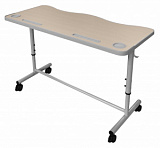 Школьный двухместный стол с откидной столешницей ШСТ58 столешница МДФ фото
